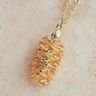 Miniature Pine Cone Necklace